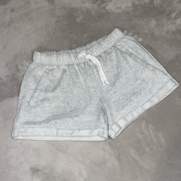 PINK Victoria's Secret Gray Athletic Sweat Shorts - Picture 3 of 4